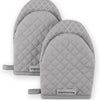 KitchenAid Asteroid Mini Oven Mitt Set, 5.5"x8", Charcoal Grey, 2 Piece