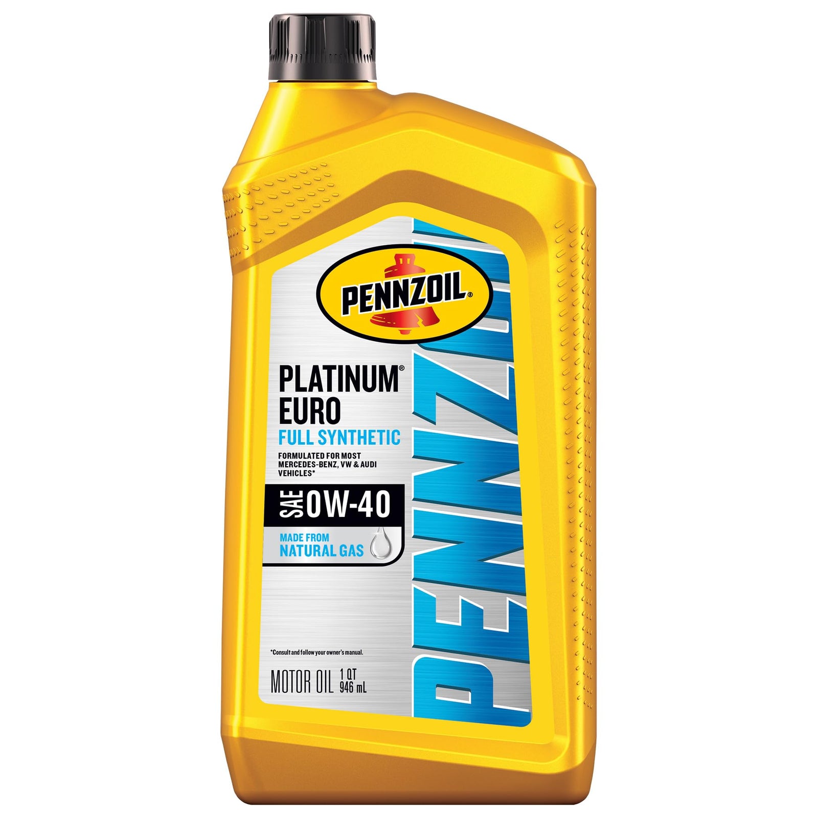 Pennzoil Platinum Euro L Full Synthetic 5W-30 Motor Oil, 5 Quart (3 Pack)