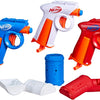 Nerf N Series Backyard Triple Pack, Includes 3 Flex Blasters, 3 Targets, 30 N1 Darts, Christimas Stocking Stuffer Gifts, Ages 8+ (Amazon Exclusive)