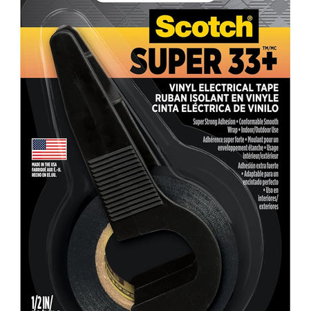 Scotch Extreme Weather Electrical Tape, 3/4-in by 29-ft, Black, 1-Roll