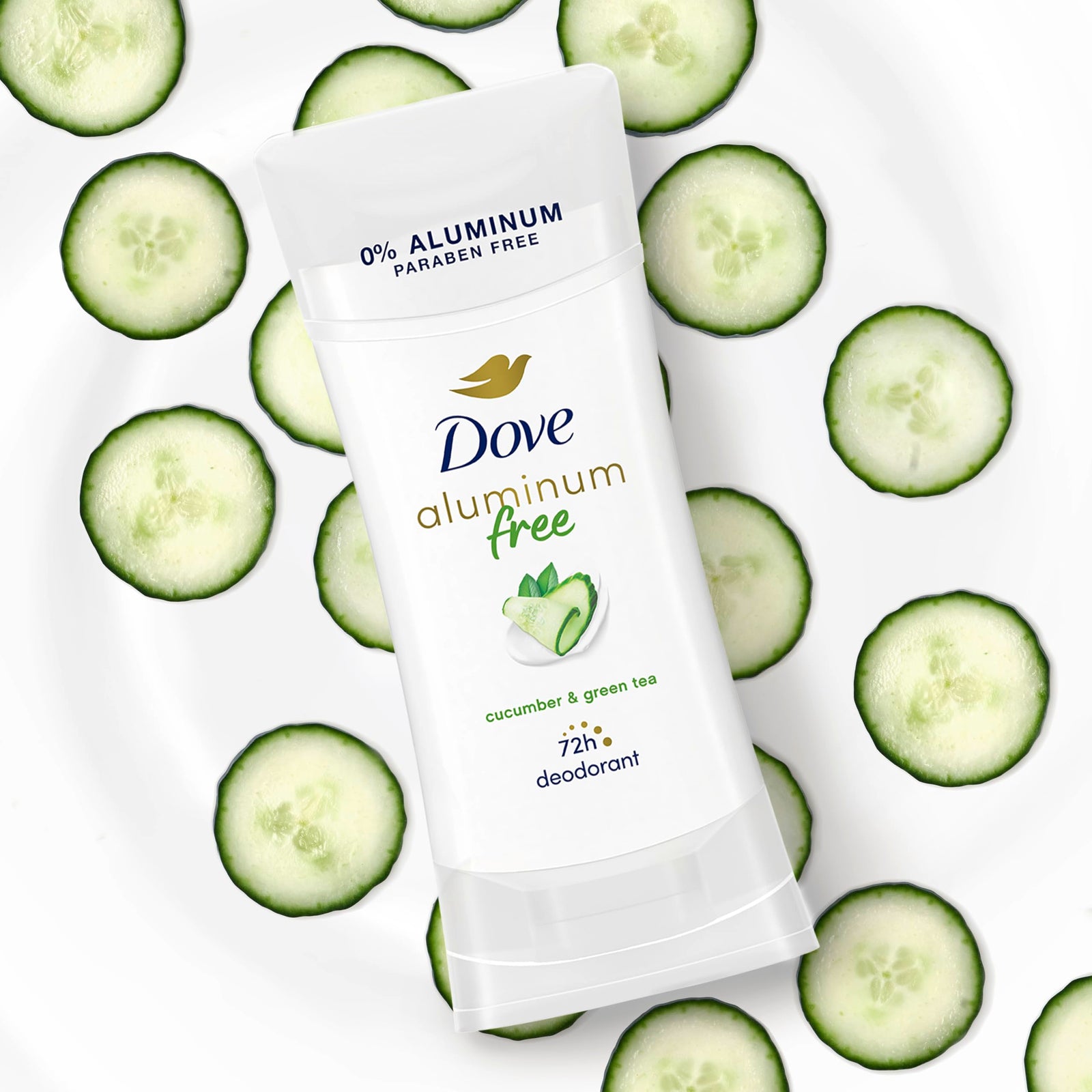 Dove Aluminum Free Deodorant for Women 3 Count Coconut and Pink Jasmine 72 hour odor protection 2.6 oz