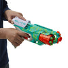 NERF Elite Disrupter Blaster - 6-Dart Rotating Drum, Slam Fire, Translucent Red (Amazon Exclusive)