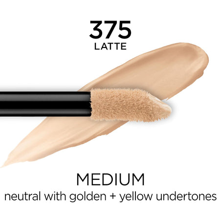 L'Oreal Paris Makeup Infallible Full Wear Waterproof Matte Concealer, Full Coverage, Latte, 0.33 fl. oz.