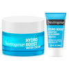 Neutrogena Hydro Boost Water Cream, 72 Hr Hydration for Normal/Extra Dry Skin, Fragrance Free, Face Moisturizer with Hyaluronic Acid, 1.7 oz. & Trial Size Hydro Boost Hydrating Gel Cleanser, 0.5 fl oz