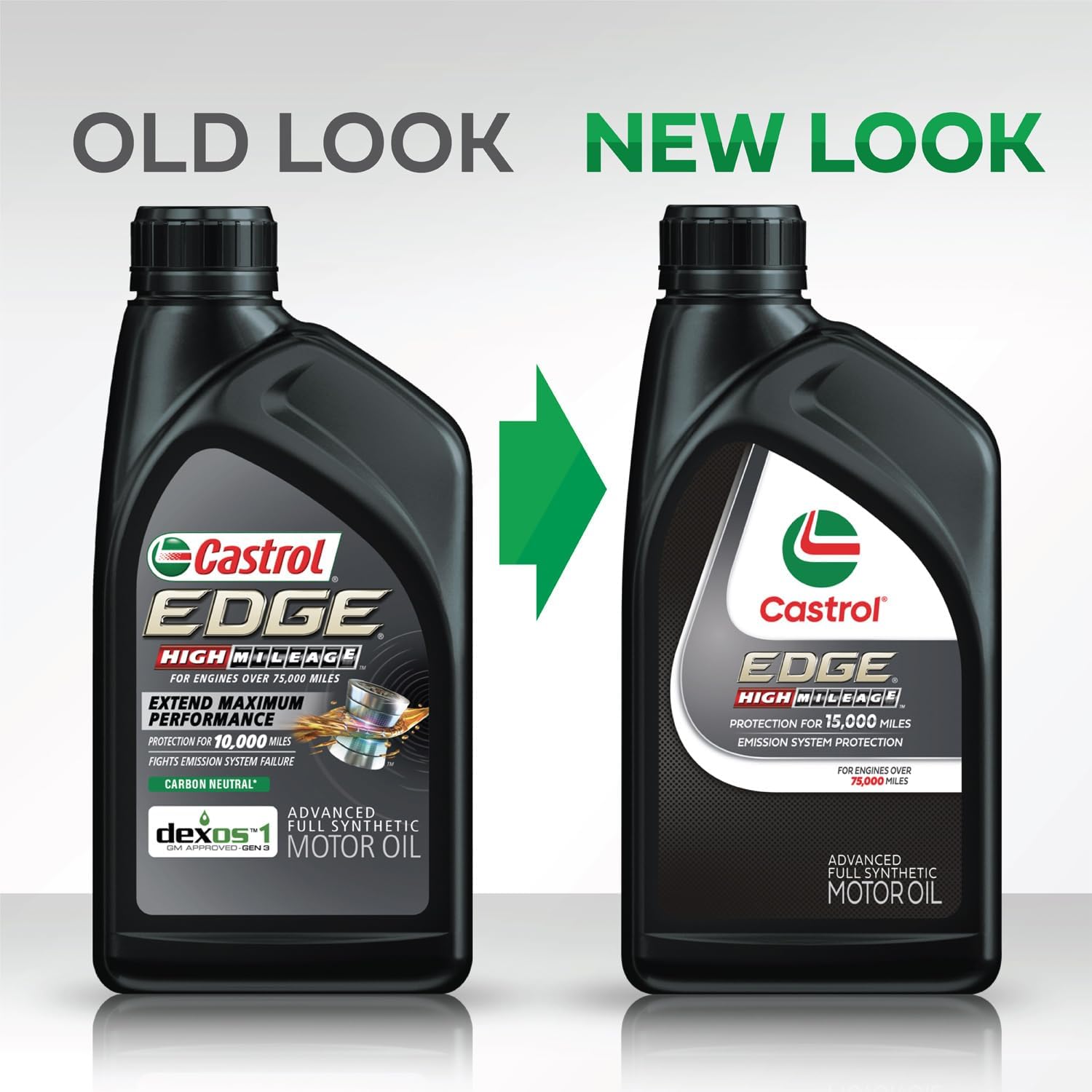 Castrol EDGE High Mileage 5W-30 Advanced Full Synthetic Motor Oil, 1 Quart