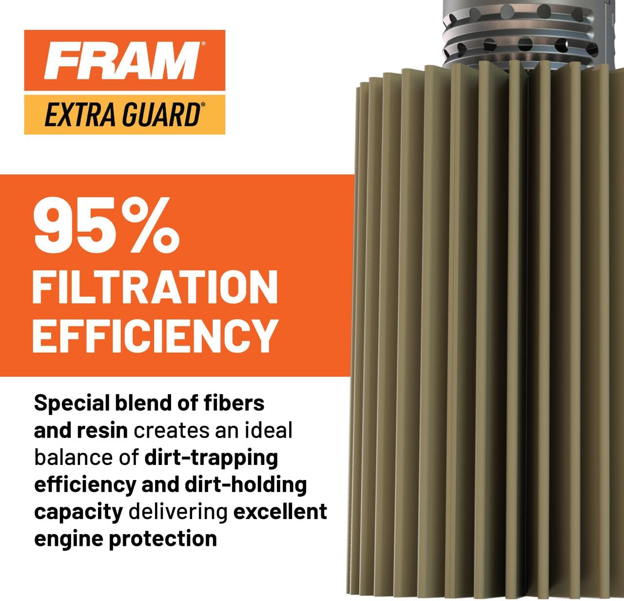 FRAM Synthetic XG4967P 20K Mile Change Automotive Replacement Engine Oil Filter for Synthetic Oil Changes, Premium Vehicle Engine Protection Oil Filter for Select Vehicle Model Years