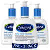 Cetaphil Face Wash, Daily Facial Cleanser for Sensitive, Combination to Oily Skin, 8 oz, Pack of 3, Gentle Foaming, Soap Free, Hypoallergenic