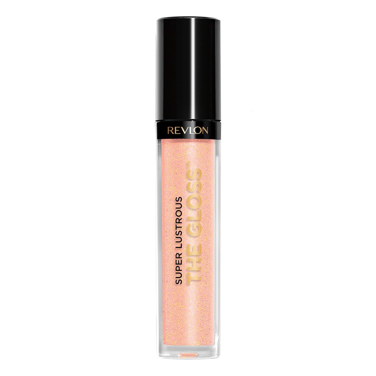 Revlon Super Lustrous Lip Gloss, Non-Sticky, Hydrating, High Shine Finish, 200 Crystal Clear, 0.13 oz