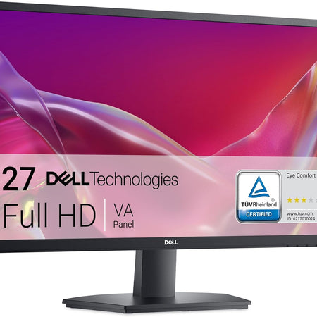 Dell 27 SE2725H Monitor - 27-Inch Full HD (1920x1080), VA Panel, Tilt Functionality, Certified by TÜV Rheinland for 3-Star Eye Comfort - Black