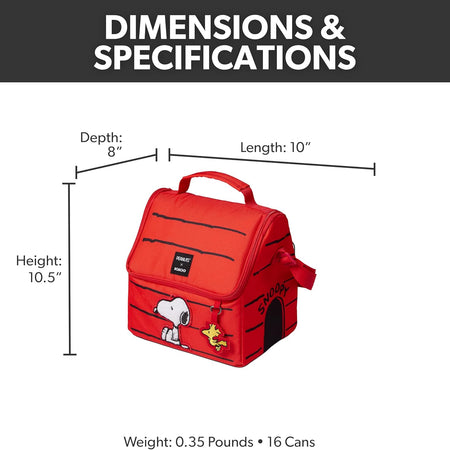 Igloo Snoopy’s House 16-Can Lunch Pail