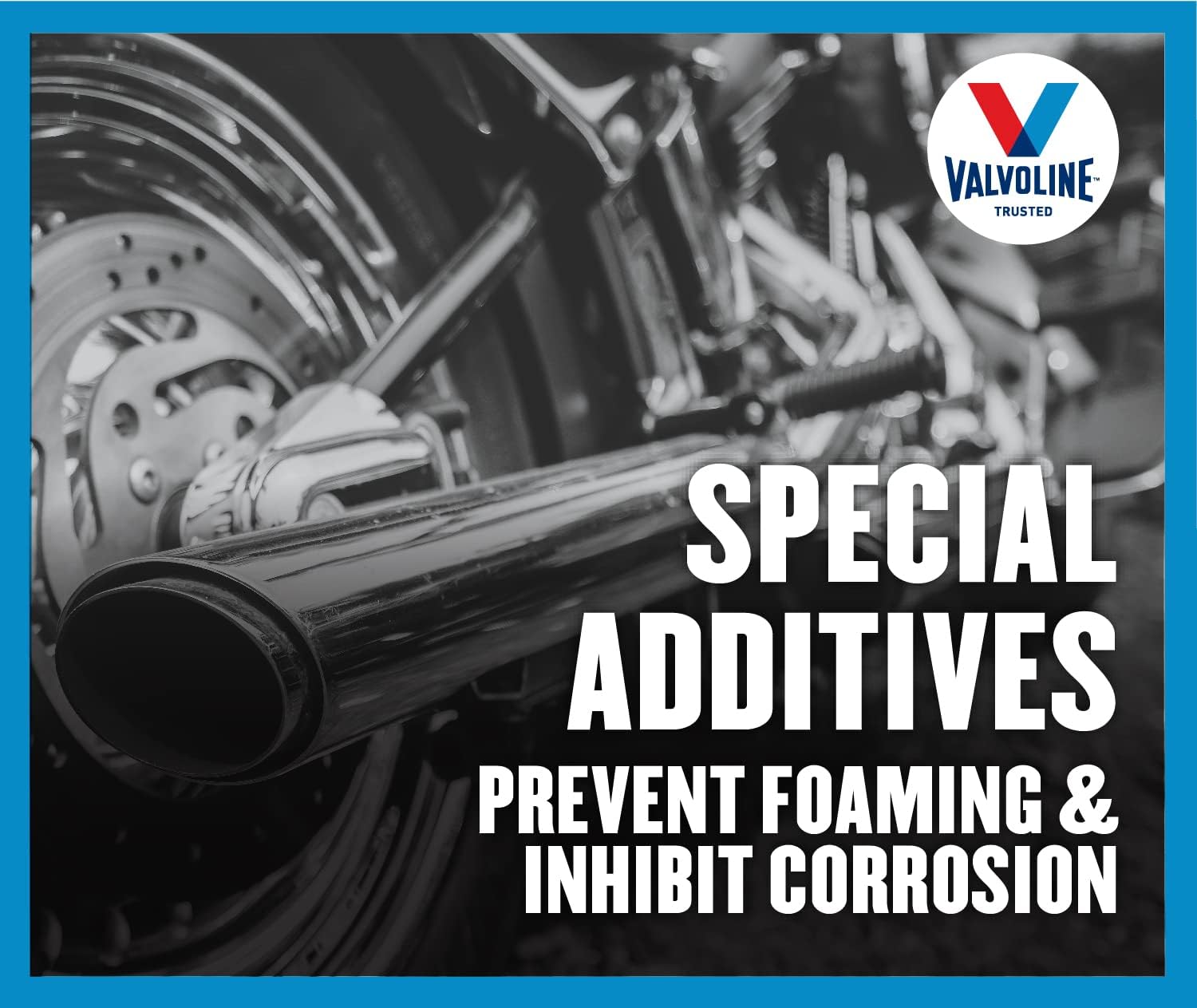 Valvoline 4-Stroke Motorcycle Full Synthetic SAE 10W-40 Motor Oil 1 QT (Pack of 3)