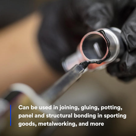 3M Scotch-Weld Epoxy Adhesive DP420, Black, Two-Part Epoxy Structural Adhesive, High Impact and Fatigue Resistant, Maintains Bond Strength, 50 mL (1.69 fl oz) Duo-Pak