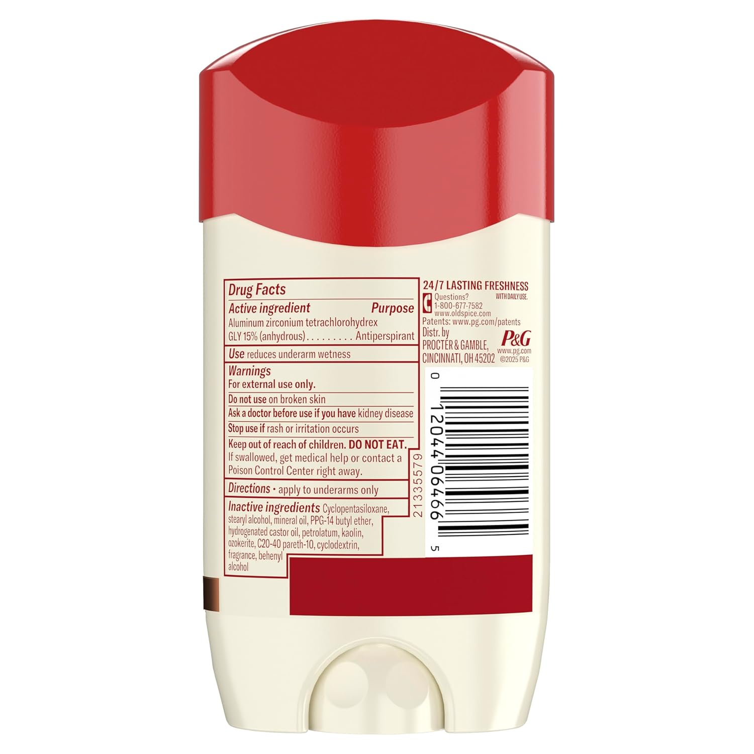 Old Spice Dry Feel Antiperspirant Deodorant for Men, 24/7 Freshness, 24/7 Sweat & Odor Protection, Gentle on Skin with Skin Conditioners, Timber with Sandalwood + Cypress Scent, 2.6 oz