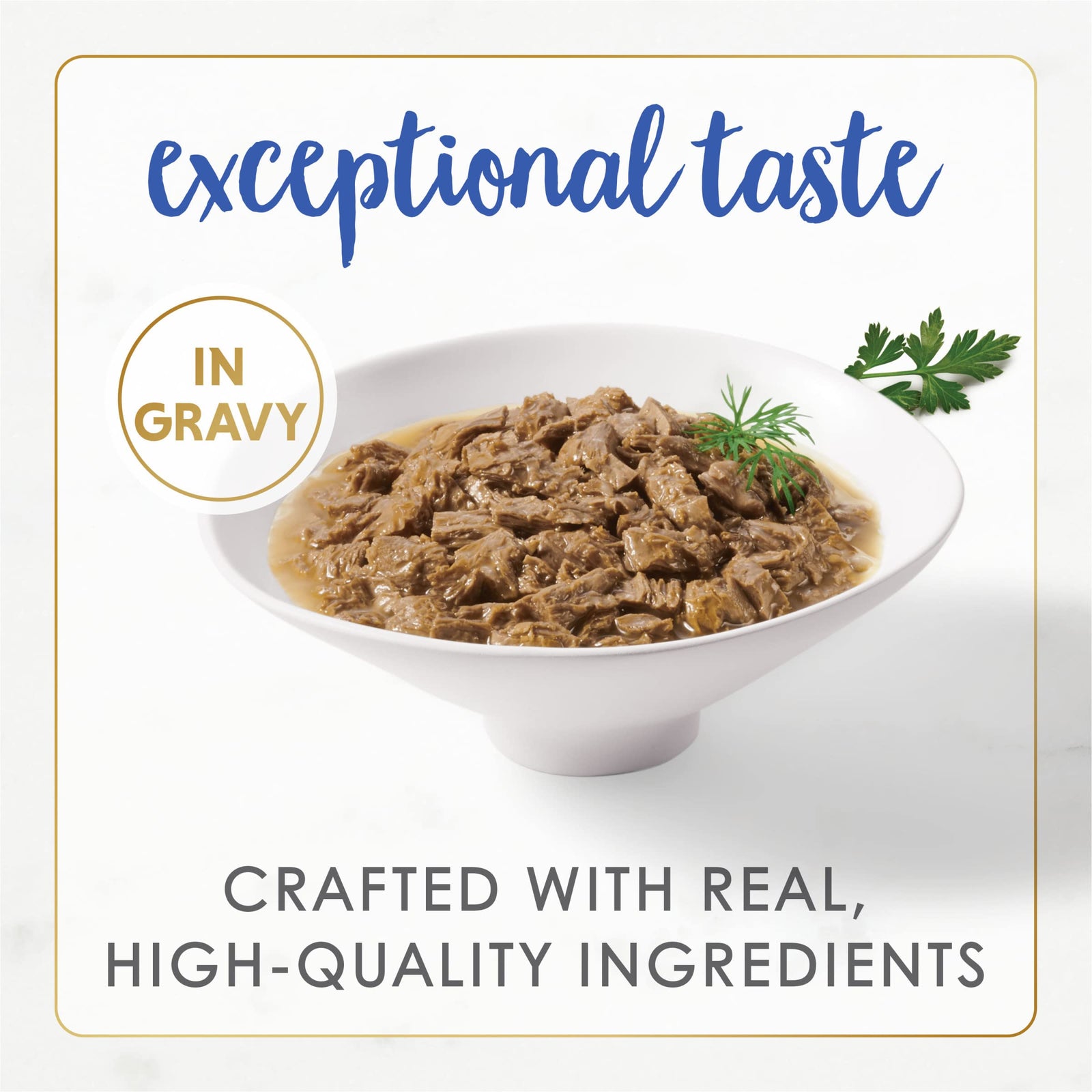 Purina Fancy Feast Gravy Lovers Poultry and Beef Grilled Gourmet Wet Cat Food Variety Pack - (Pack of 24) 3 oz. Cans