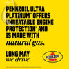 Pennzoil Ultra Platinum Full Synthetic 0W-20 Motor Oil, 1 Quart (6 Pack)