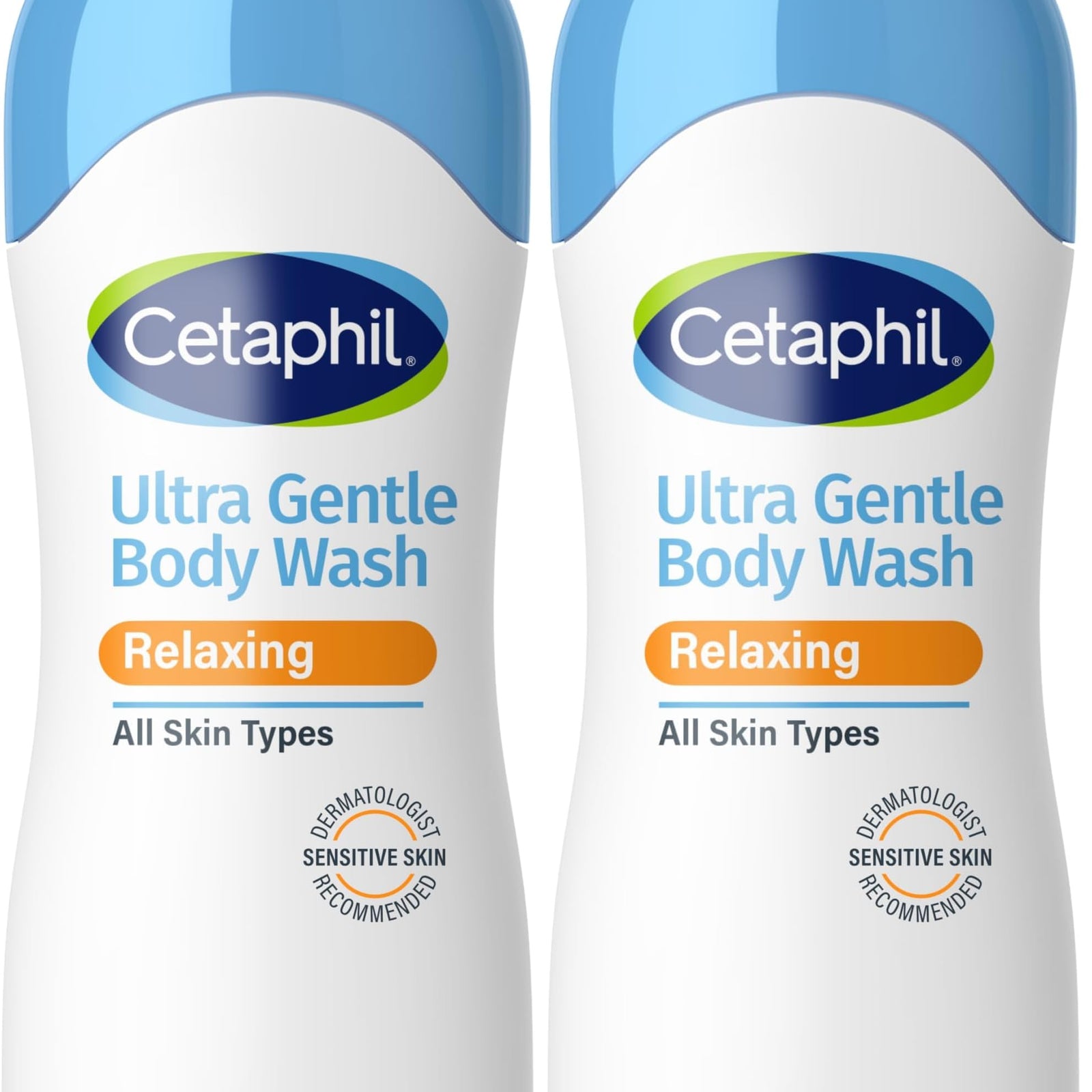 Cetaphil Ultra Gentle Refreshing Body Wash, For Dry to Normal, Sensitive Skin, 16.9oz, with Aloe Vera, Calendula, Vitamin B5, Hypoallergenic, Fragrance Free, Dermatologist Tested