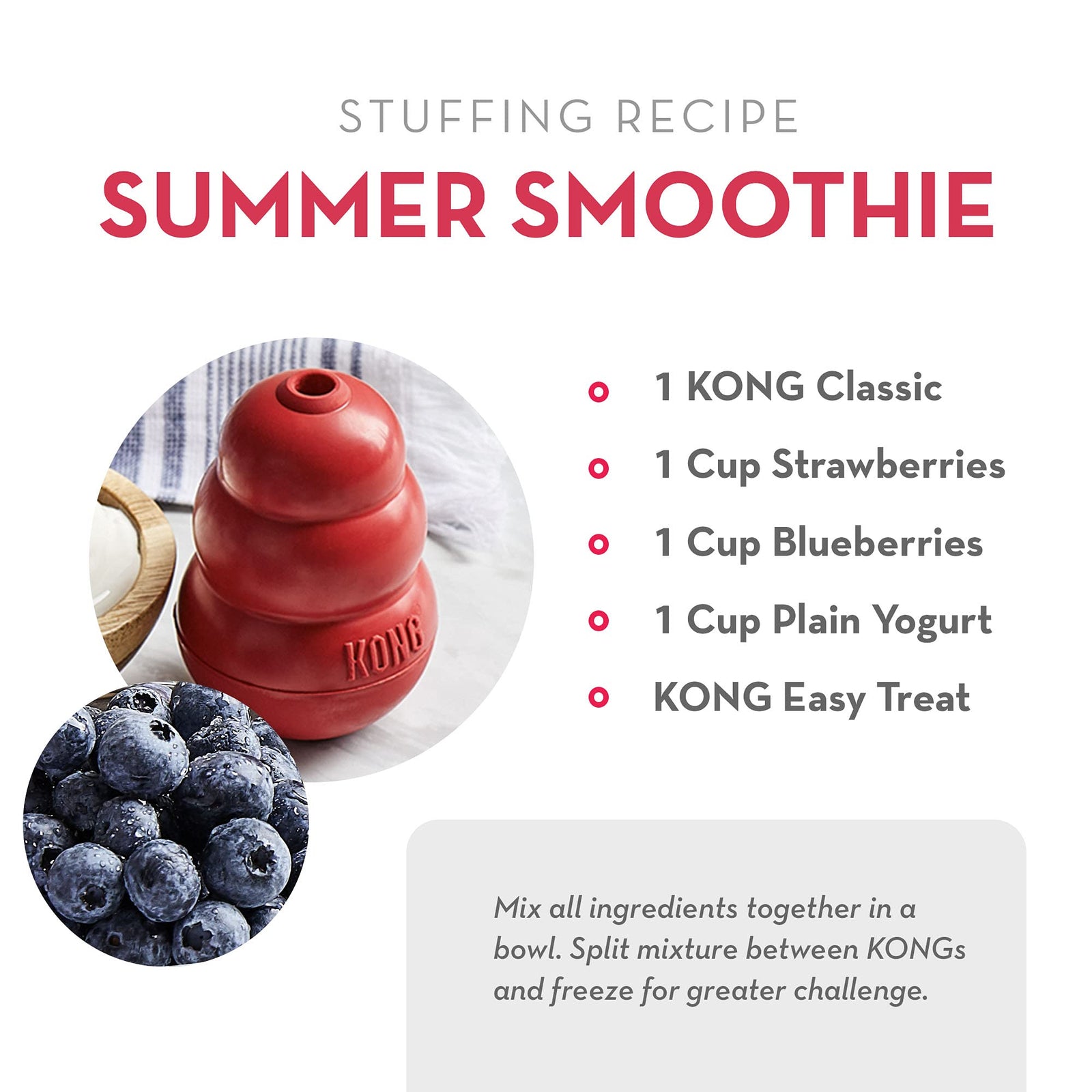 KONG - Easy Treat - Dog Treat Paste - Peanut Butter - 8 Ounce