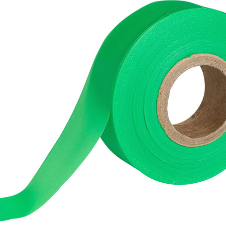 Brady Fluorescent Pink Flagging Tape for Boundaries and Hazardous Areas - Non-Adhesive Tape, 1.188" Width, 150' Length (Pack of 1) - 58354,Fluorescent Pink