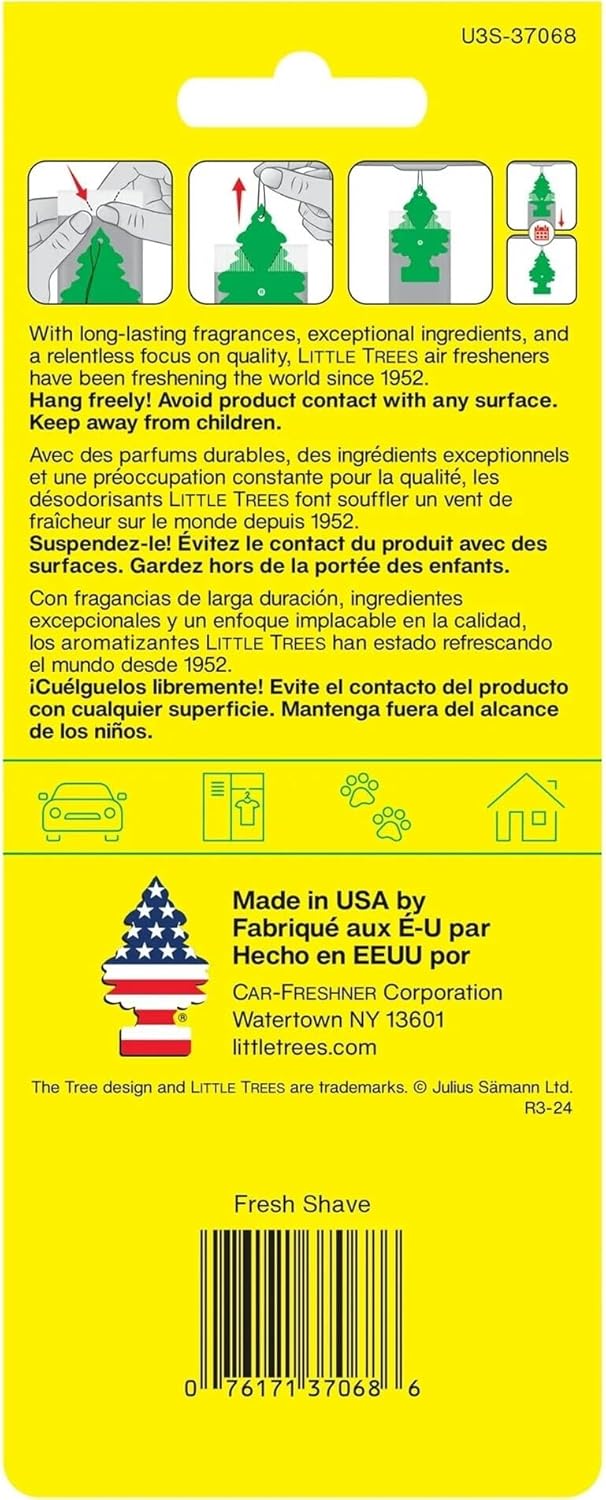 Little Trees Car Freshener New Car Scent (24 Pack)