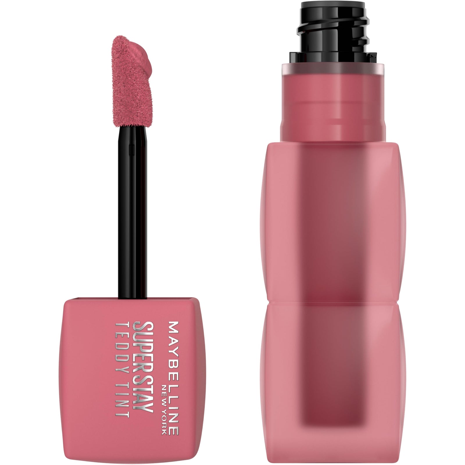 MAYBELLINE Super Stay Teddy Lip Tint, Long Lasting Matte Lipstick for Up To 12HR Wear, Ribbon Tied, 1 Count