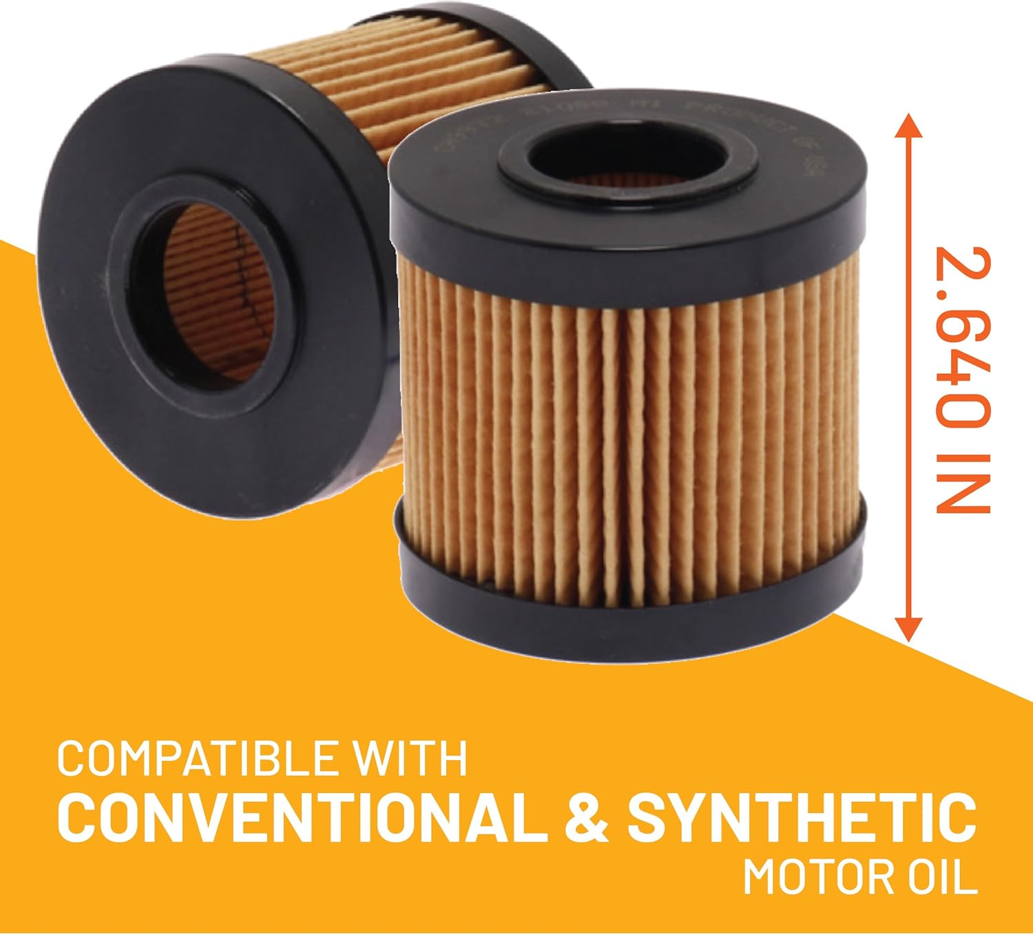 FRAM Extra Guard CH9972 10K Mile Change Automotive Replacement Interval Spin-On Engine Oil Filter for Select Vehicle Model Years, Vehicle Engine Protection Oil Filter for Everyday Drivers