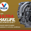 Valvoline Full Synthetic High Mileage with MaxLife Technology SAE 0W-20 Motor Oil 5 QT, Case of 3