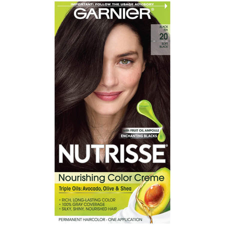 Garnier Hair Color Nutrisse Nourishing Creme, 73 Dark Golden Blonde (Honey Dip) Permanent Hair Dye, 2 Count (Packaging May Vary)