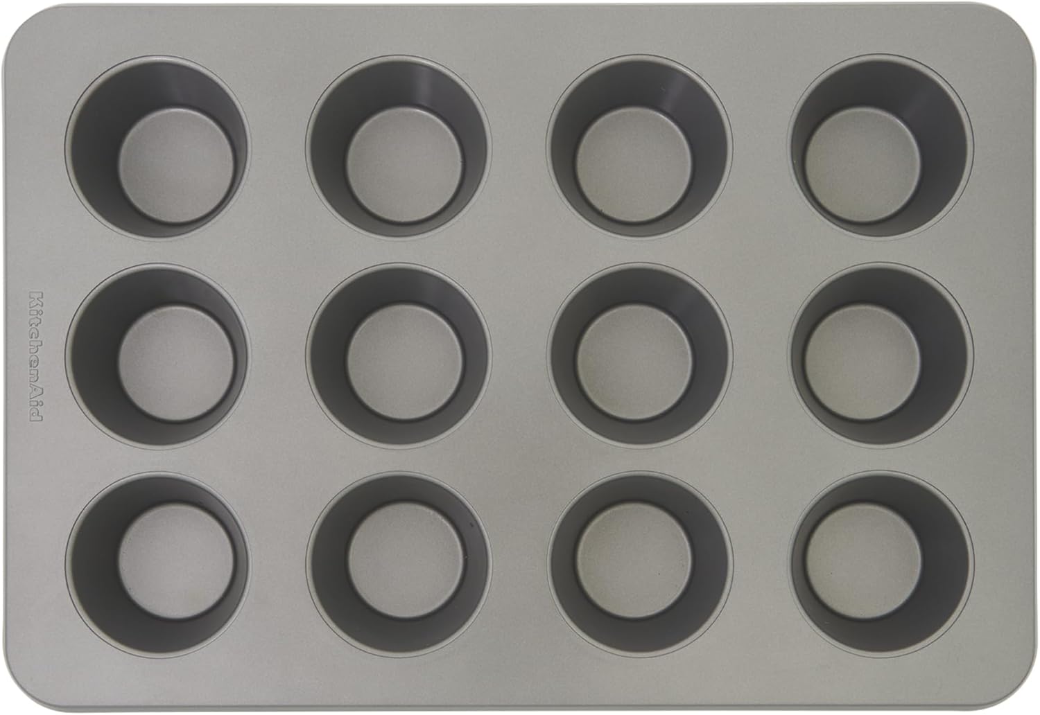 KitchenAid Non-stick Muffin Pan, 12 Cup, Evergreen