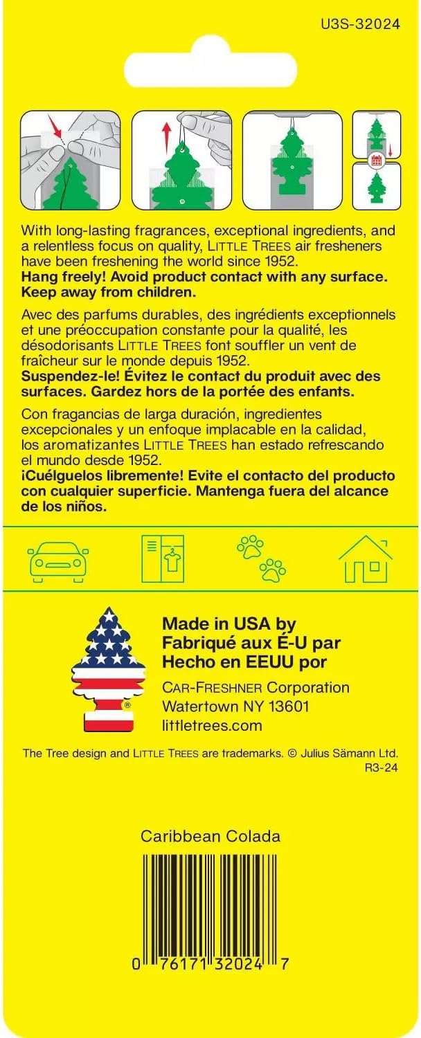 Little Trees Car Freshener New Car Scent (24 Pack)