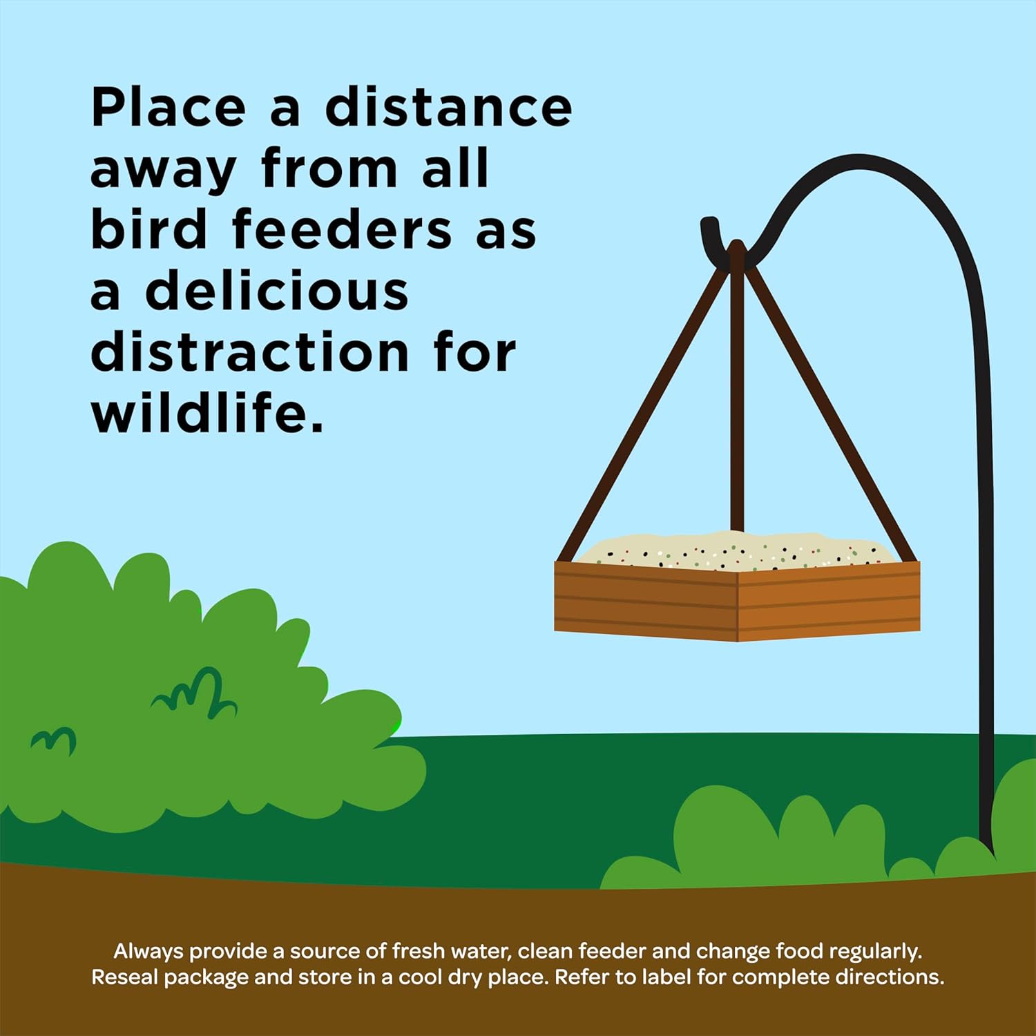 Kaytee Wildlife Food, for Squirrels Chipmunks Rabbits, 5 Pound | Pack of 2