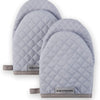 KitchenAid Asteroid Mini Oven Mitt Set, 5.5"x8", Charcoal Grey, 2 Piece