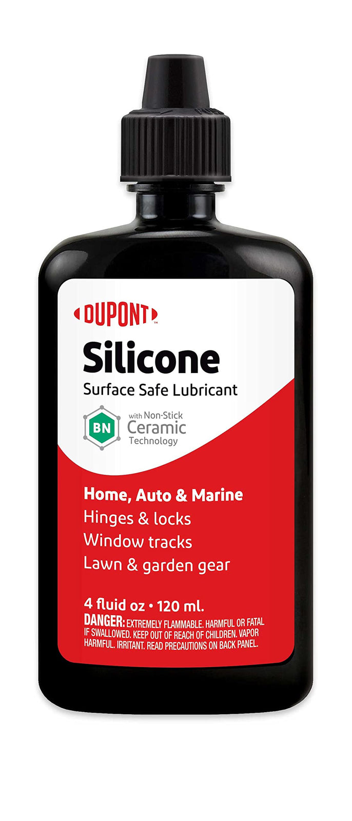 DuPont Silicone Lubricant Squeeze Bottle, 4 Oz
