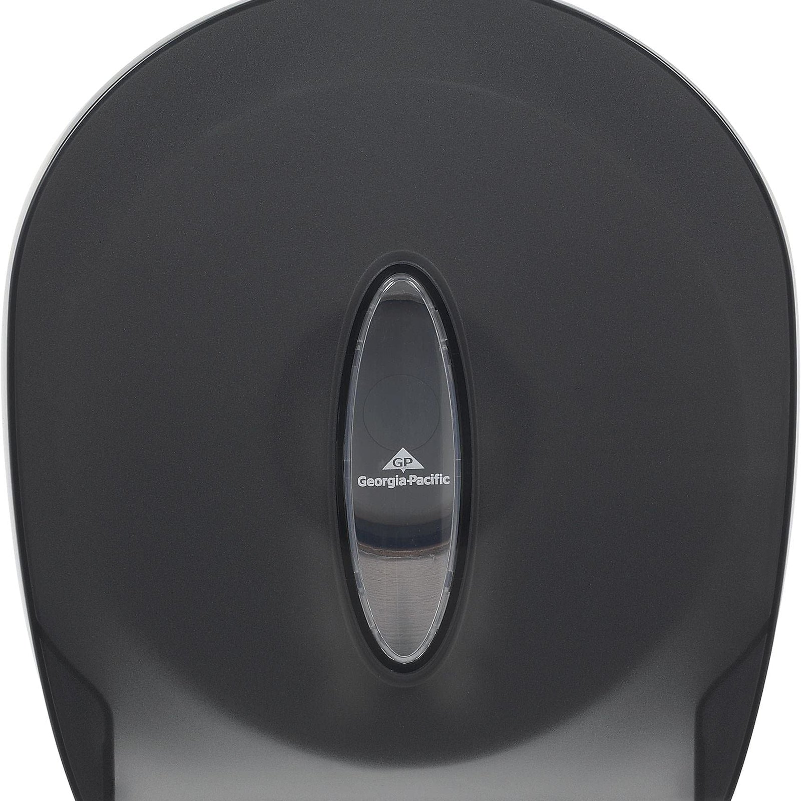 Georgia-Pacific Single-Roll Jumbo Toilet Paper Dispenser by GP PRO (Georgia-Pacific), Translucent Smoke, 59009, 10.610" W x 5.390" D x 11.290" H