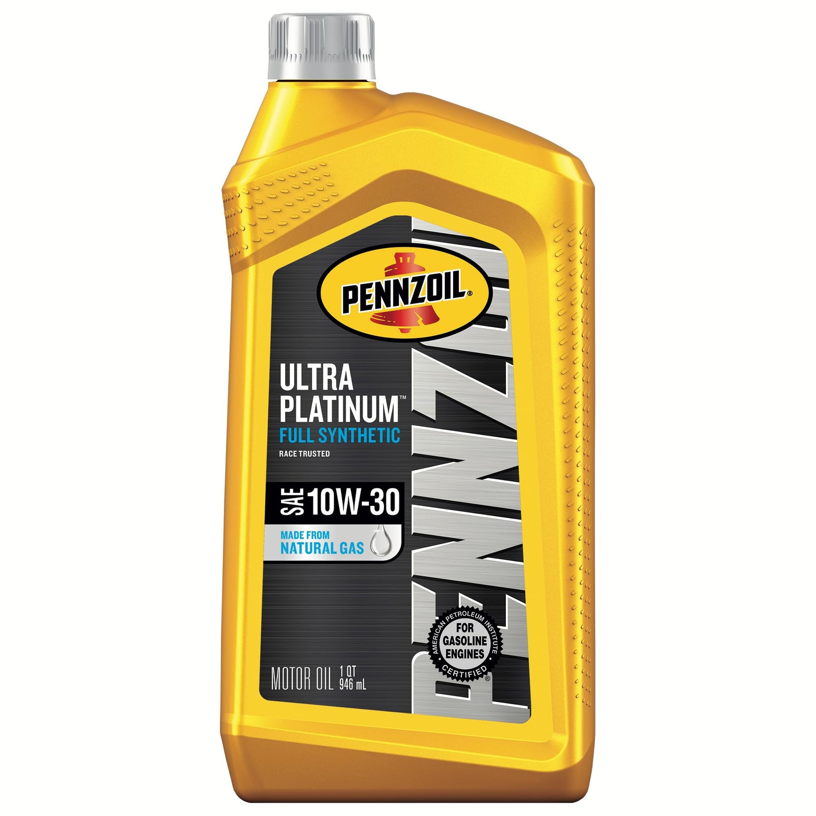 Pennzoil Ultra Platinum Full Synthetic 0W-20 Motor Oil, 1 Quart (6 Pack)