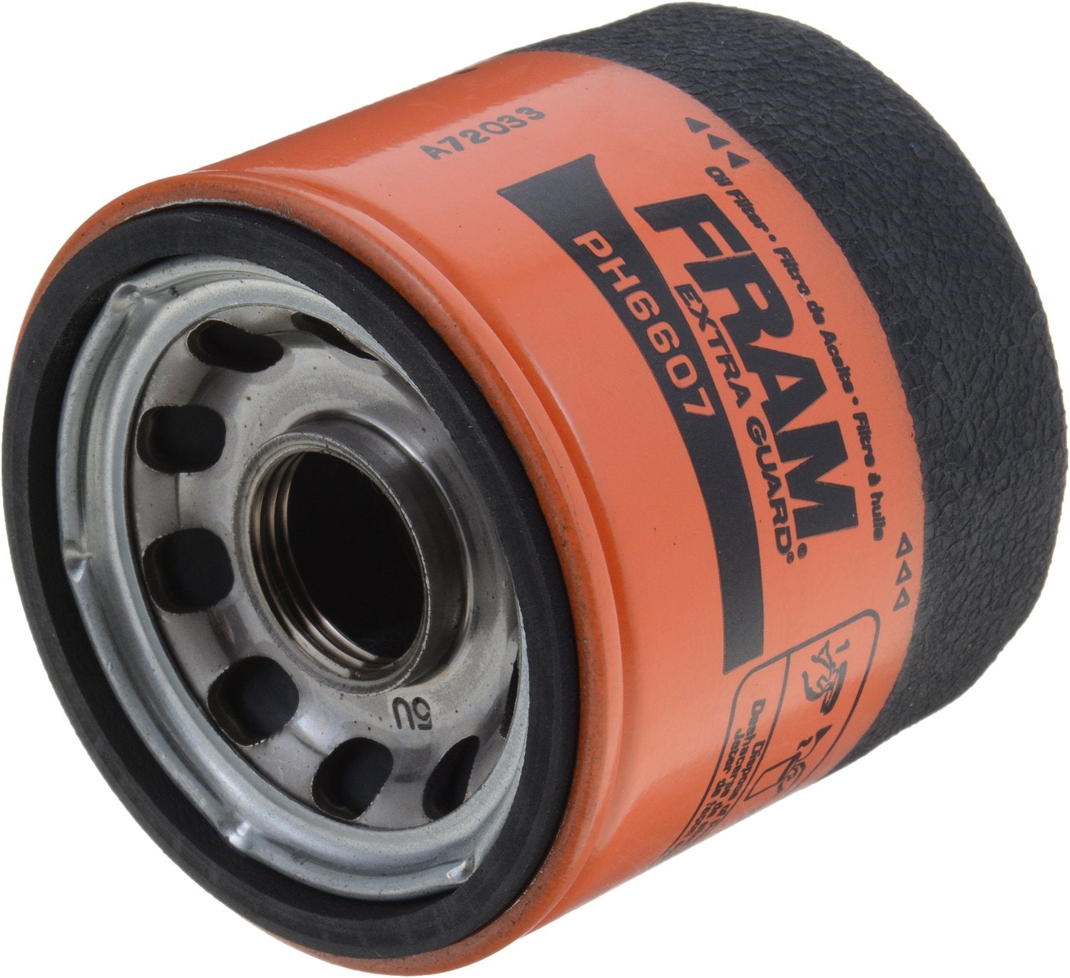 FRAM EG+ PH6607P, 10K Mile Change Automotive Replacement Interval Spin-On Engine Oil Filter for Select Vehicle Models
