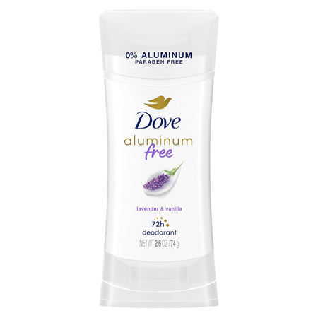 Dove Aluminum Free Deodorant for Women 3 Count Coconut and Pink Jasmine 72 hour odor protection 2.6 oz