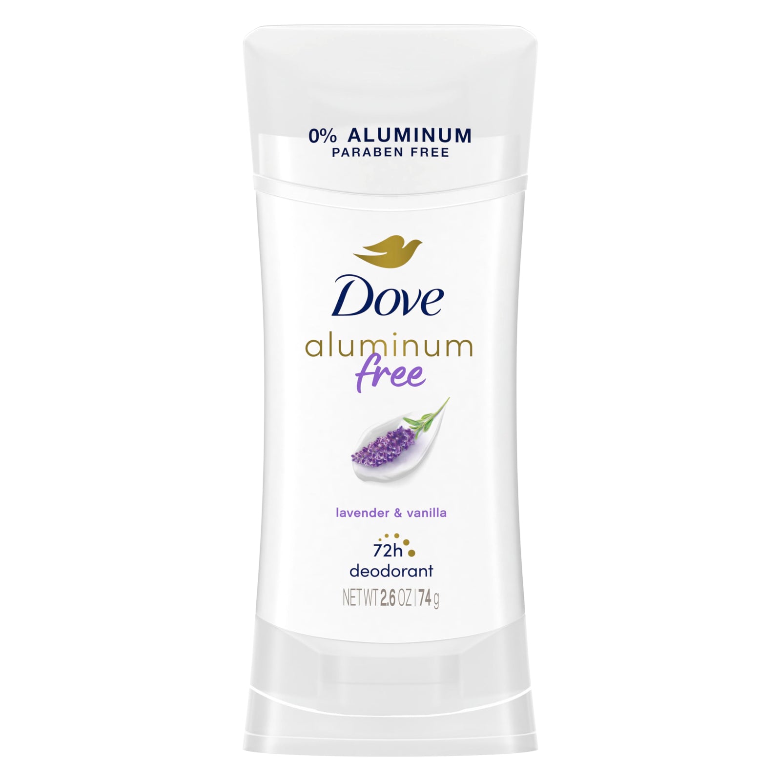 Dove Aluminum Free Deodorant for Women 3 Count Coconut and Pink Jasmine 72 hour odor protection 2.6 oz