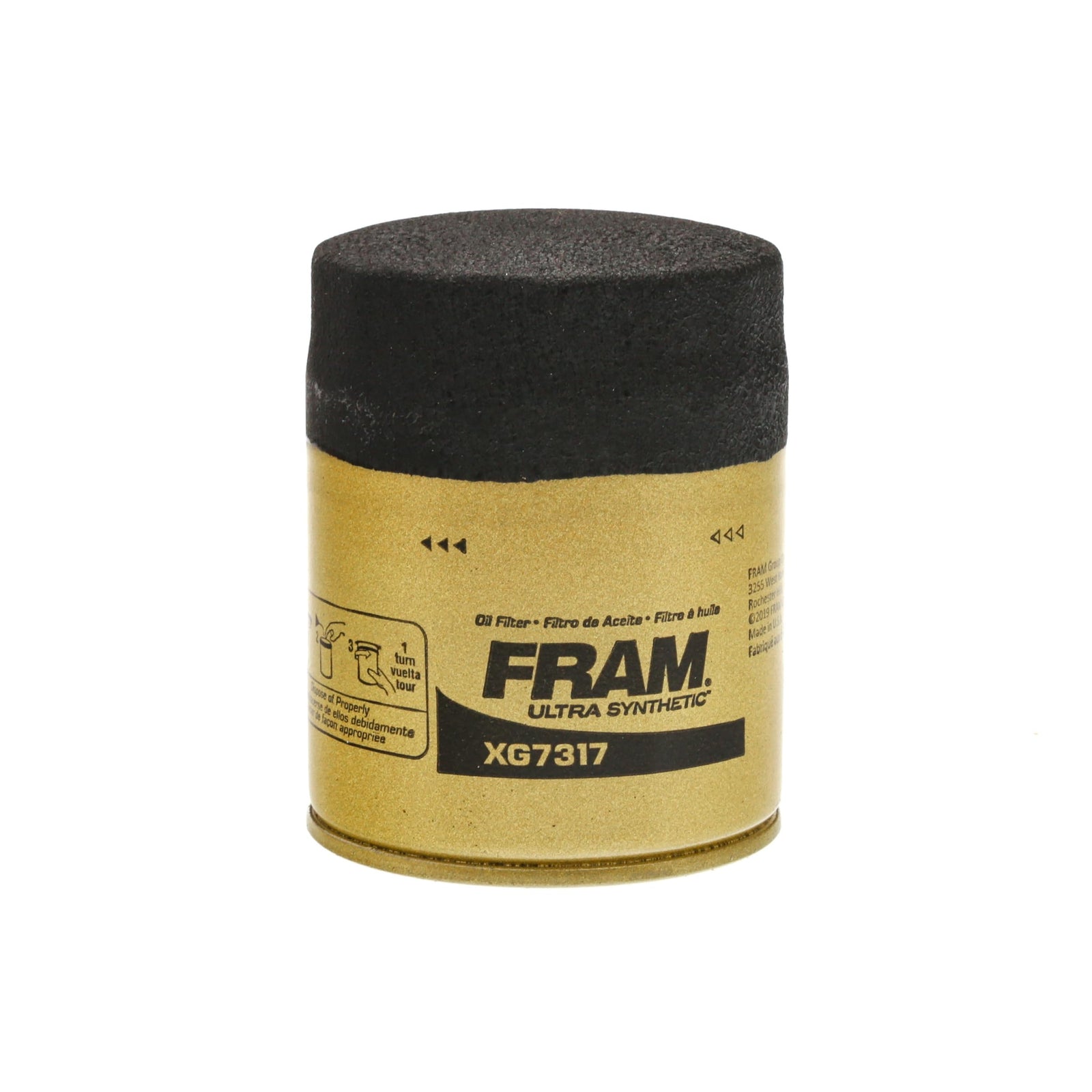 FRAM Synthetic XG7317P 20K Mile Change Automotive Replacement Engine Oil Filter for Synthetic Oil Changes, Premium Vehicle Engine Protection Oil Filter for Select Vehicle Model Years