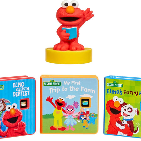 Little Tikes Story Dream Machine Sesame Street Elmo & Friends Story Collection, Storytime, Books, Audio Play Character, Toy Gift for Toddlers and Kids Girls Boys Ages 3+ Years