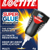 Loctite Super Glue Power Flex Control, Flexible Super Glue Gel, Superglue with Non-Drip Formula for Vertical Applications, Clear Glue with Precise Nozzle, 1x3 g