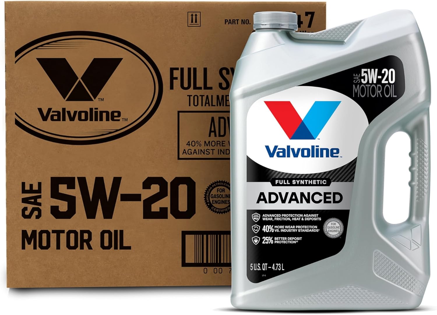 Valvoline - VV966-CS 5W-40 MST SynPower Full Synthetic Motor Oil - 1qt (Case of 6) (VV966-6PK)