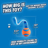 Chuckit! Ultra Tug Dog Toy, Small Fetch and Dog Ball Tug Toy for Dogs 0-20 Pounds