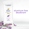 Dove Aluminum Free Deodorant for Women 3 Count Coconut and Pink Jasmine 72 hour odor protection 2.6 oz