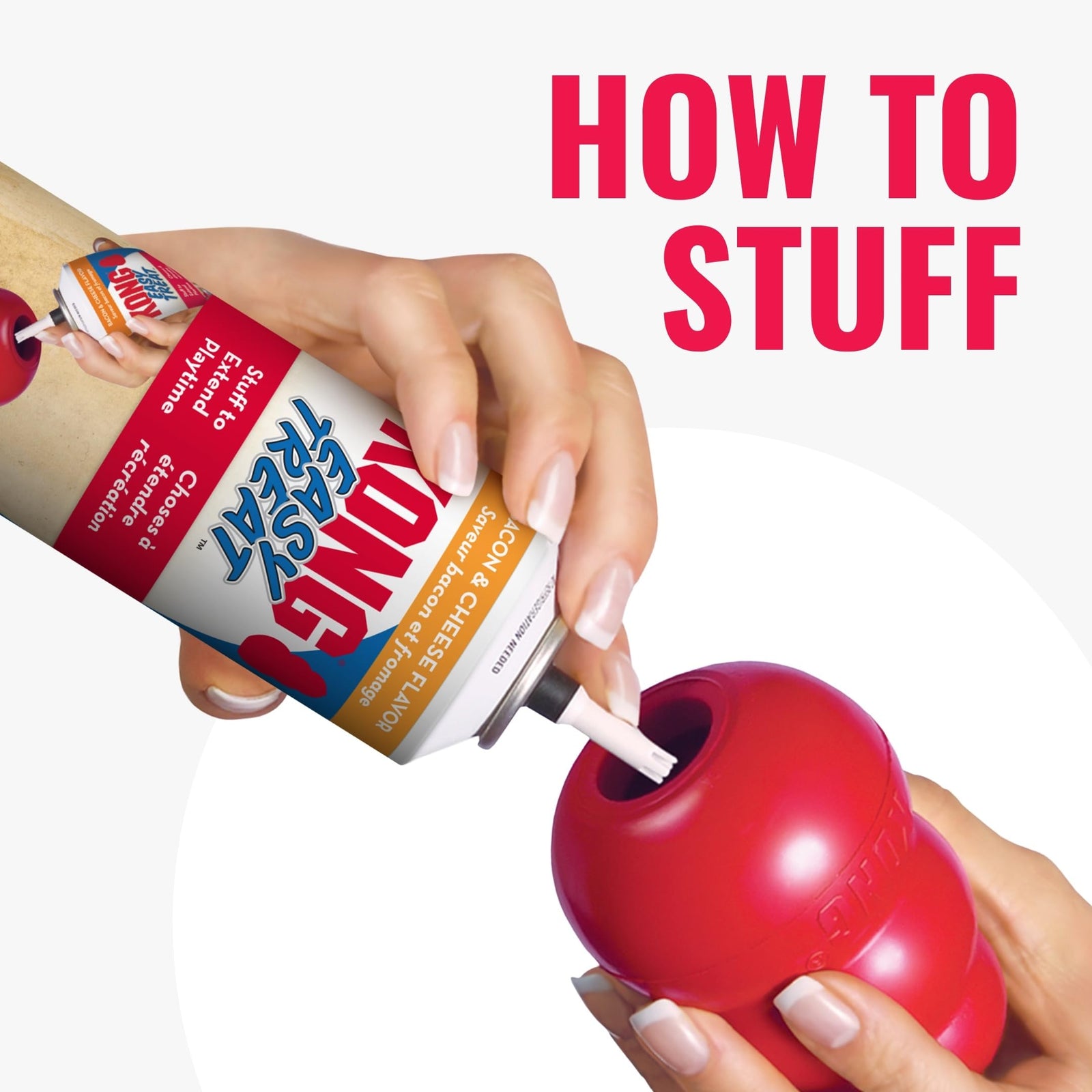 KONG - Easy Treat - Dog Treat Paste - Peanut Butter - 8 Ounce