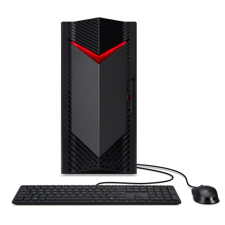 Acer Nitro 50 N50-656-UR16 Gaming Desktop | Intel Core i7-14700F 20-Core Processor | NVIDIA GeForce RTX 4060 | 16GB DDR5 5600MHz | 1TB PCIe Gen 4 SSD | Intel Wi-Fi 6E AX211 | Windows 11 Home