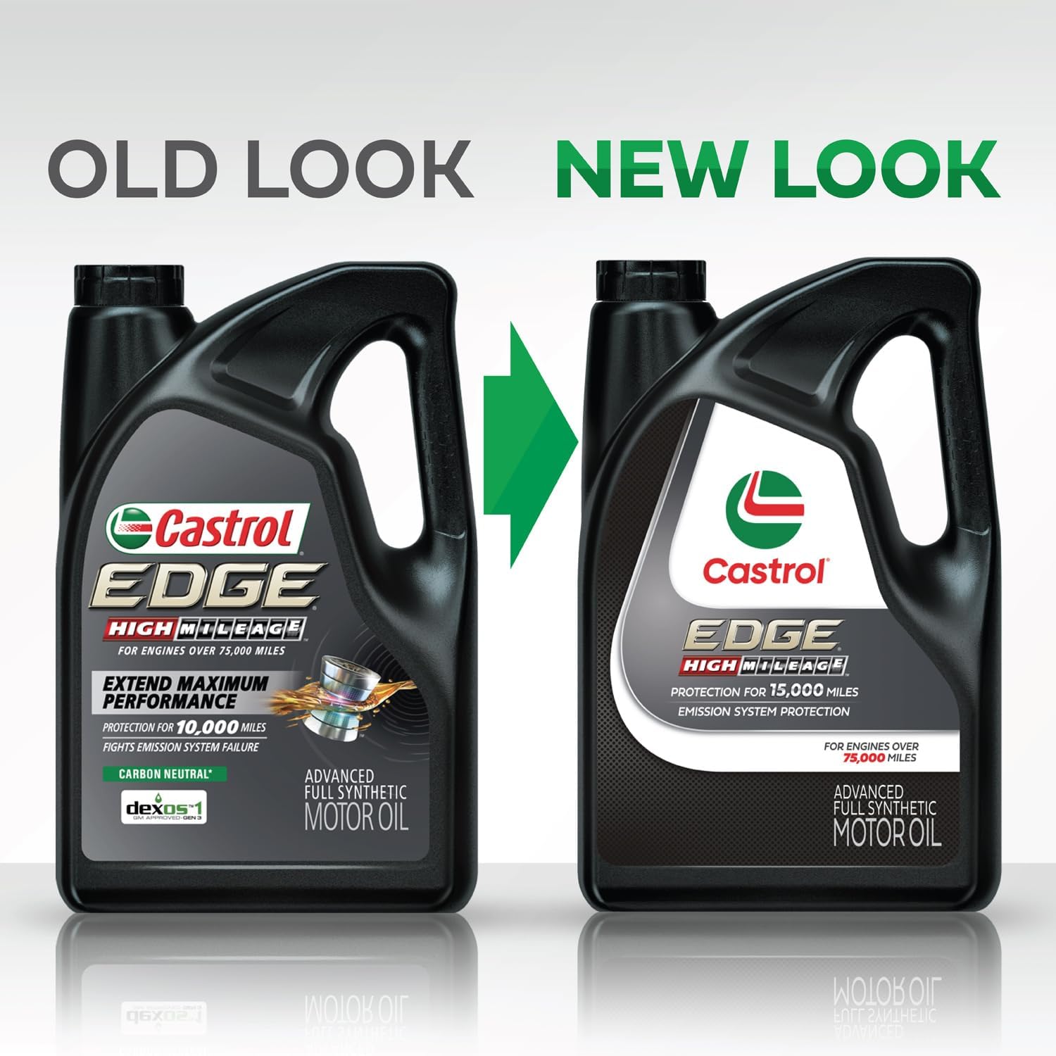 Castrol EDGE High Mileage 5W-30 Advanced Full Synthetic Motor Oil, 1 Quart