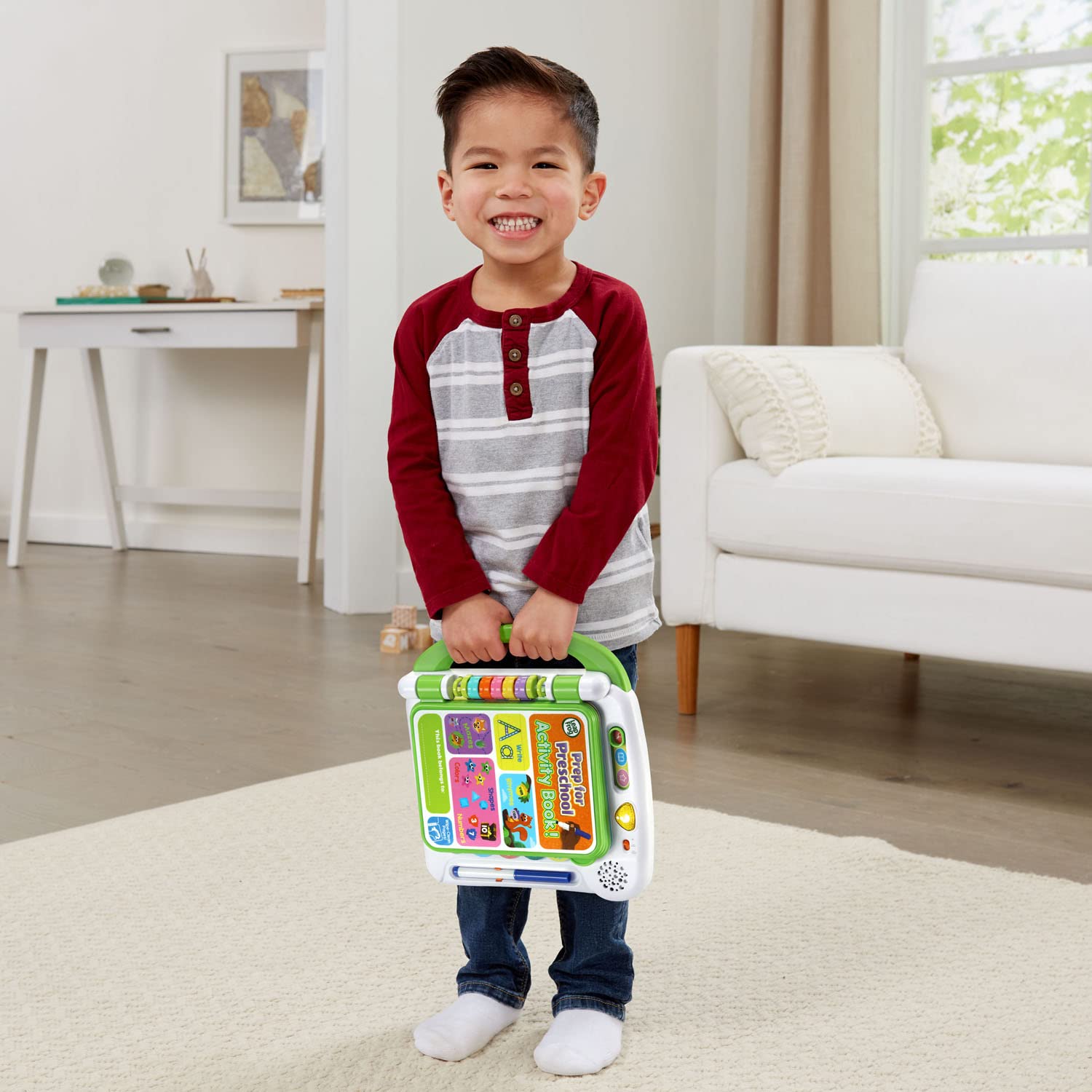 LeapFrog Violet and Friends Prep for Preschool Activity Book, Pink