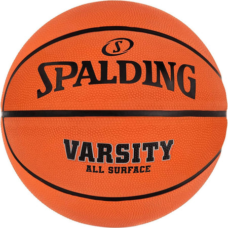 Spalding Outdoor Rubber Basketballs | Performance Rubber Cover Designed for Outdoor Play | Multiple Sizes & Colors