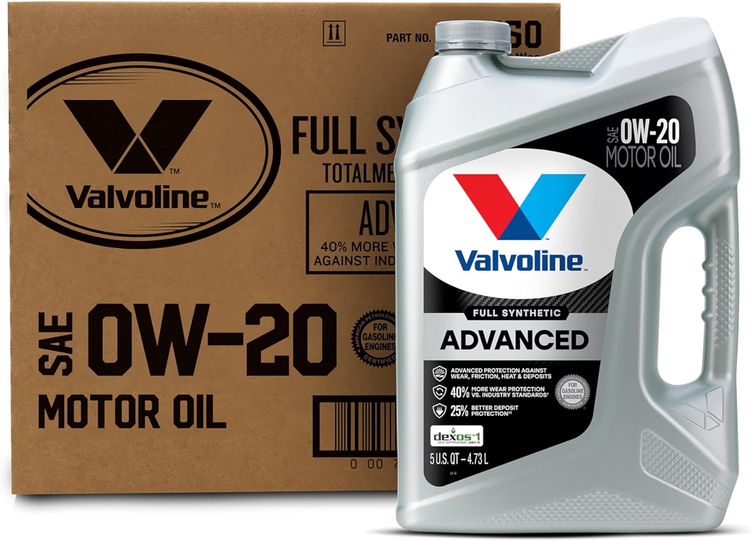 Valvoline - VV966-CS 5W-40 MST SynPower Full Synthetic Motor Oil - 1qt (Case of 6) (VV966-6PK)