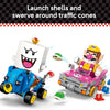 LEGO Super Mario: Mario Kart – Wario & King Boo Building Toy for Kids - Buildable Car Toys W/Drifting Action for Boys & Girls, Ages 8+ - Pretend Play Gift Idea for Birthdays & Any Gaming Fans - 72038
